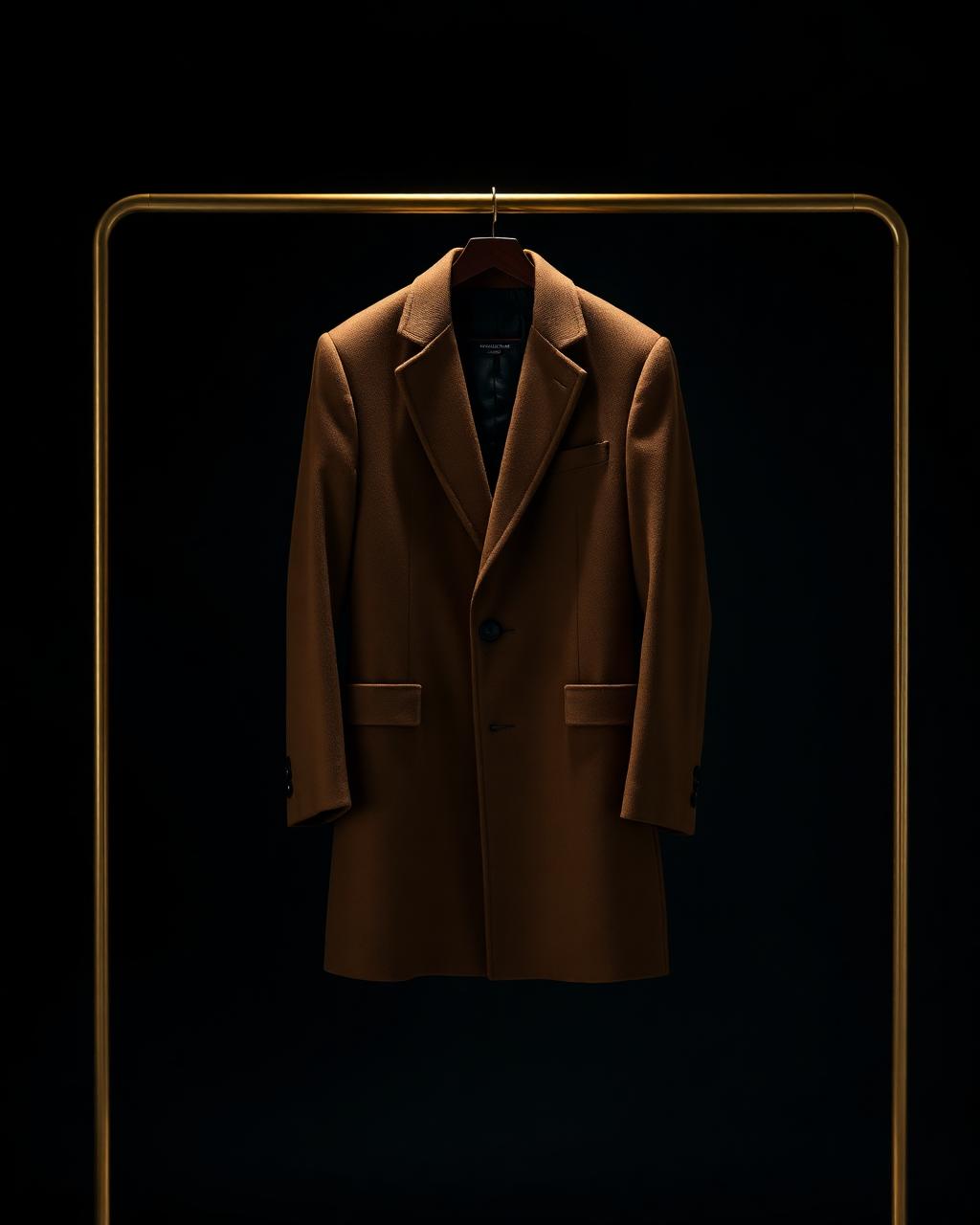 Knightsbridge Camel Overcoat